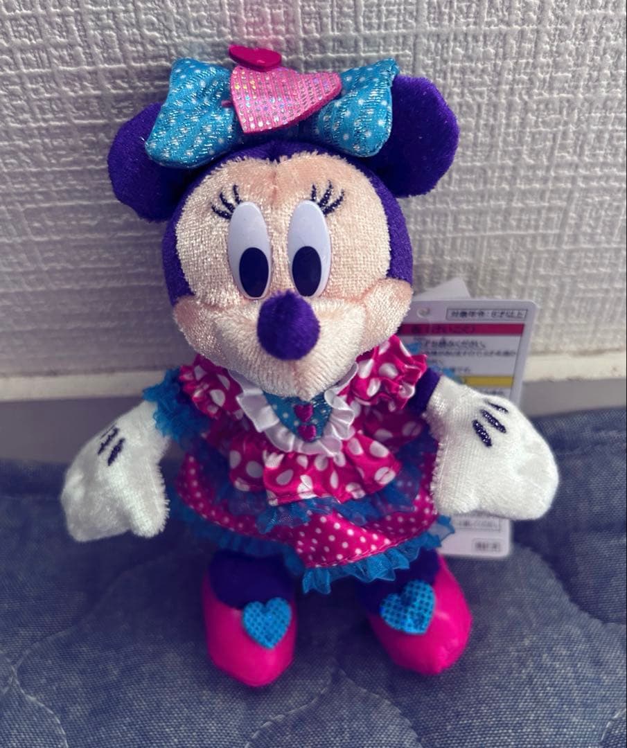 ミニパル ぬいぐるみバッジ ワッペン ミニー セット