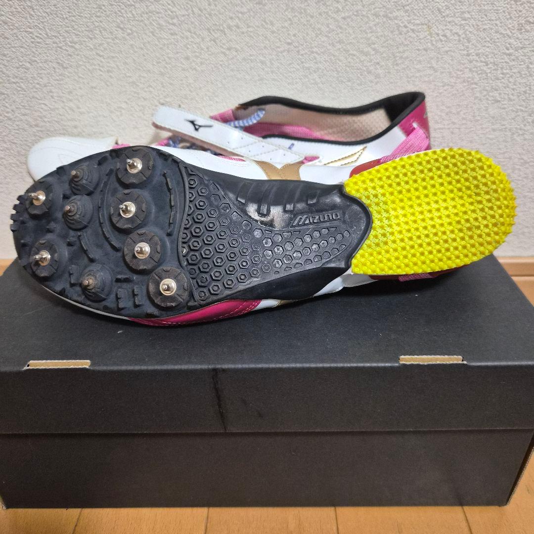 Mizuno インスサイレンサー NR5 ホワイト/ピンク/ゴールド