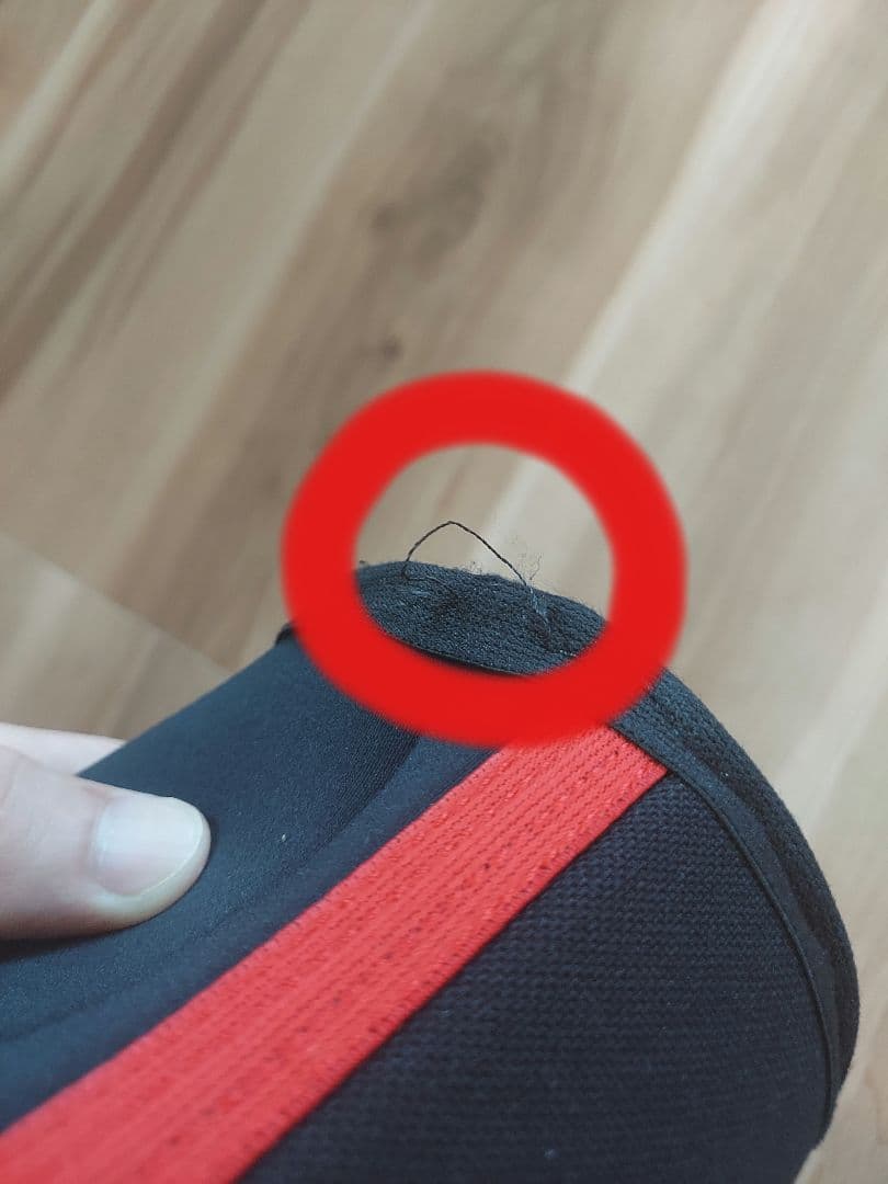 SBD エルボースリーブ M ブラック/レッド