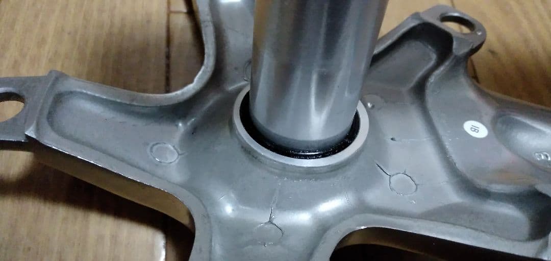 ＊訳あり欠品あり＊SHIMANO ALFINE クランクアーム シルバー