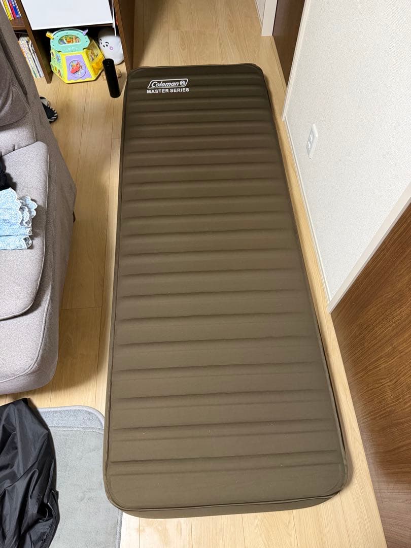 Coleman コンフォートインフレーターマット シングル ブラウン