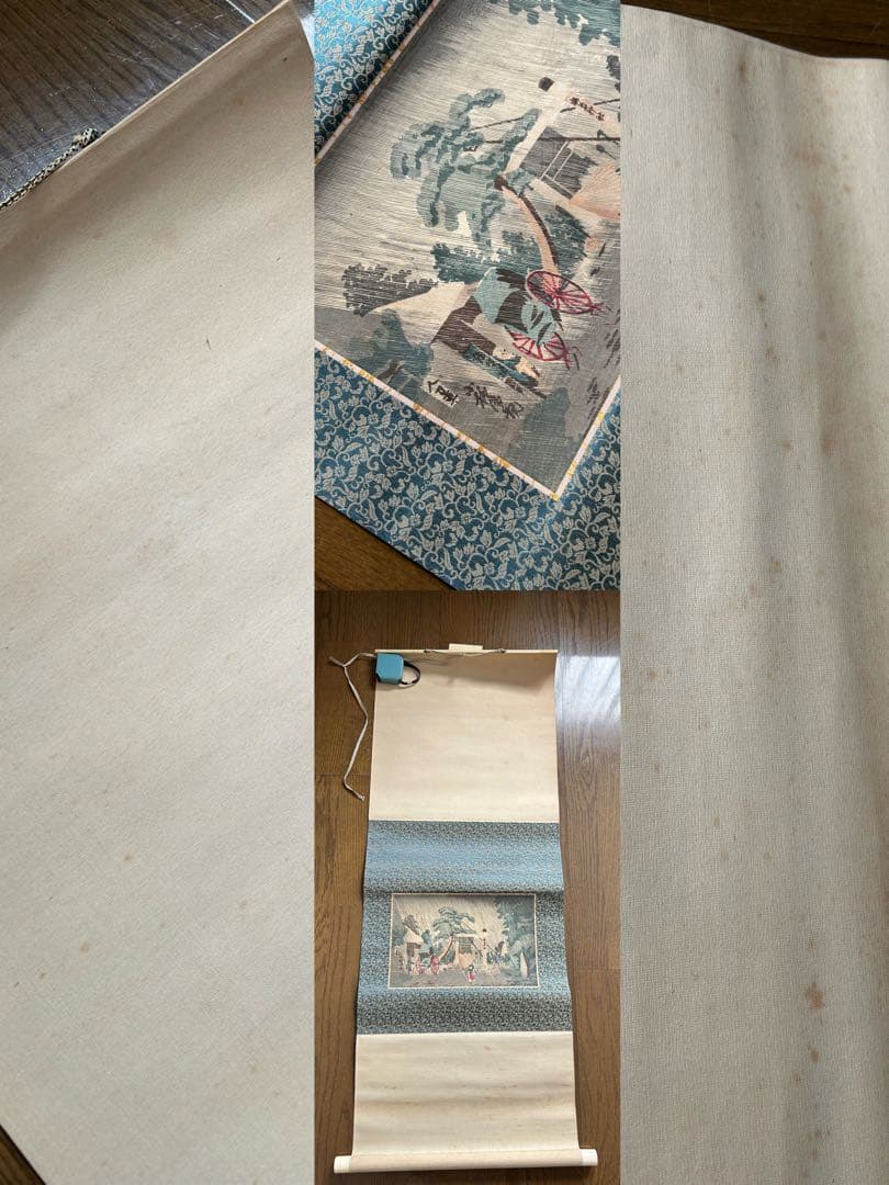 絵 色紙 37点 掛け軸 7点 置物 1点まとめ売り ジャンク