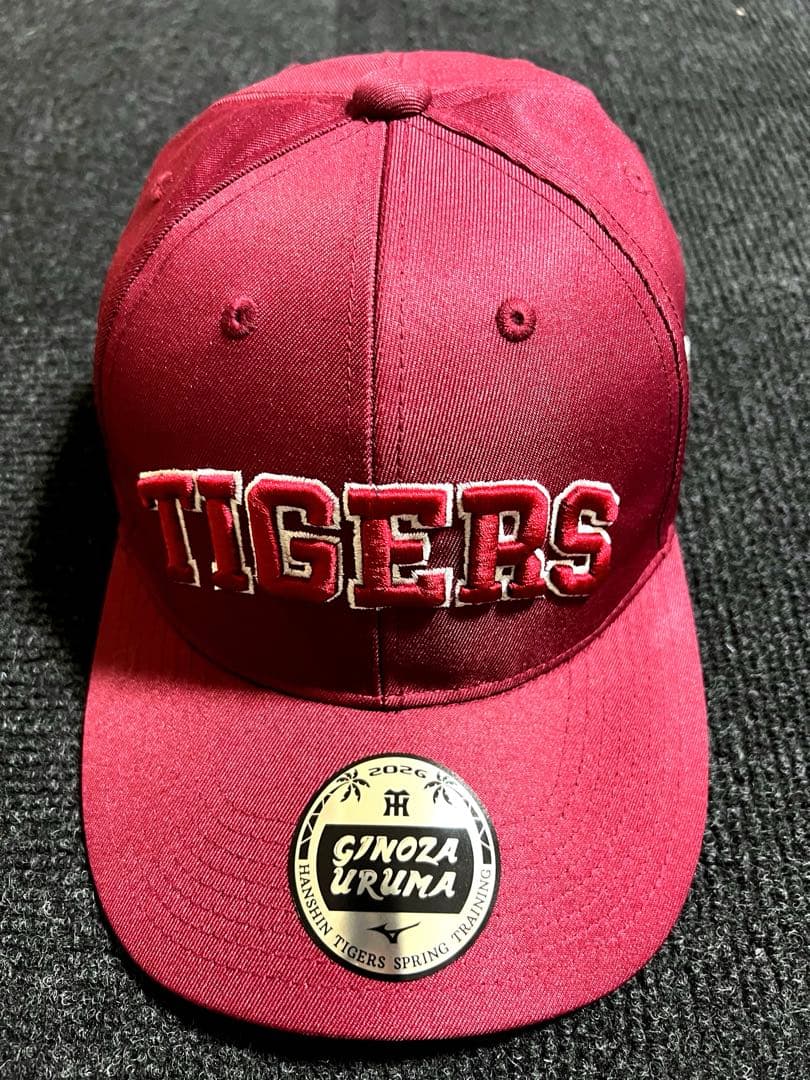 阪神タイガース 2026春　沖縄キャンプ関係者メデ イア用キャップ（非売品）
