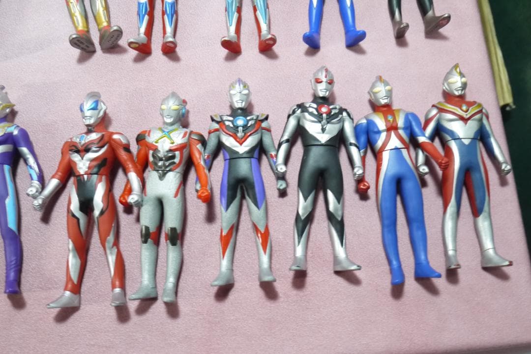 ウルトラヒーローシリーズ800サイズ　500サイズ　ソフビ　56体