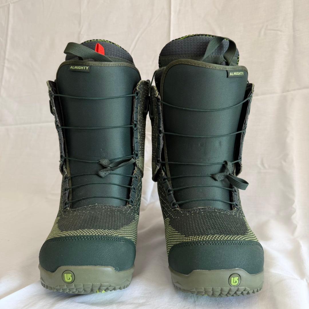 ALMIGHTY ダークグリーン スノーボードブーツ　US8