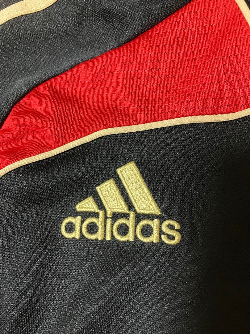 adidas ドイツ代表 ジャケット 黒/赤