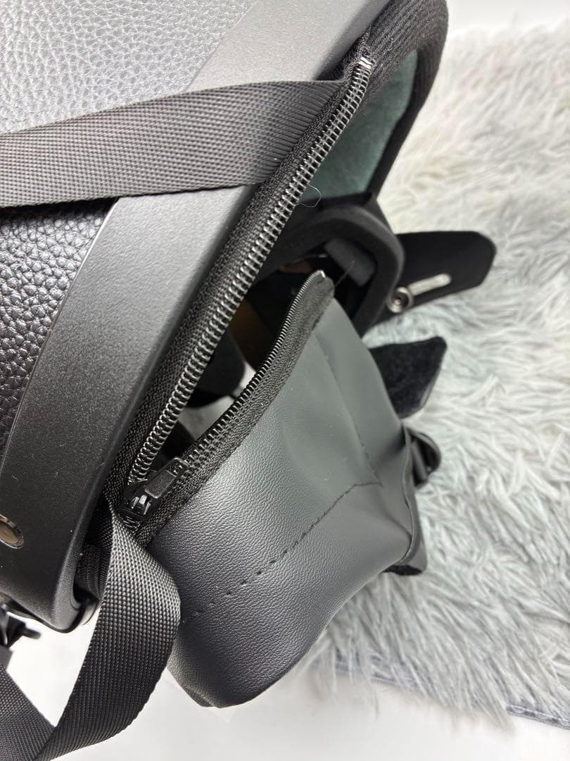 専用 黒2黄色2 レザーヘルメット　ゴーグル付　ヴィンテージ　ブラック 半ヘル