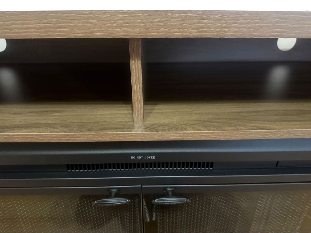 ◯【美品】luxstar 暖炉型テレビボード ヒーター付き