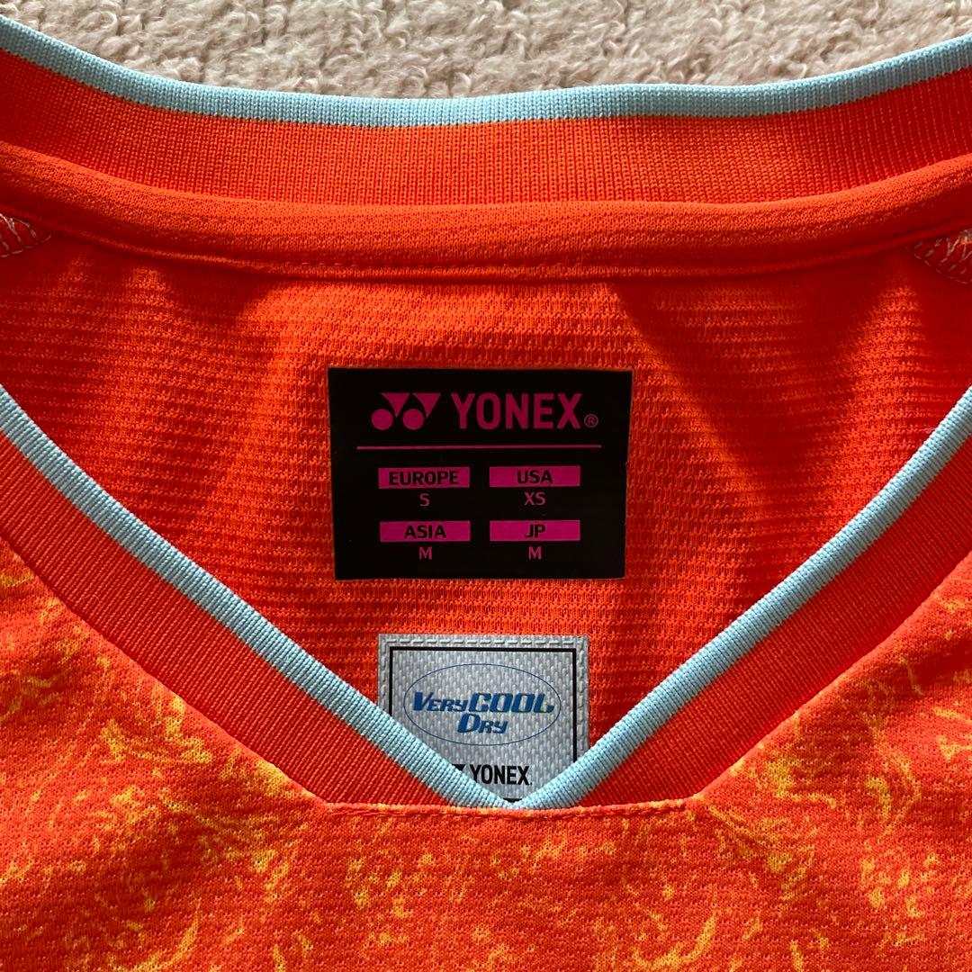 YONEX テニスウェアセット オレンジ・水色