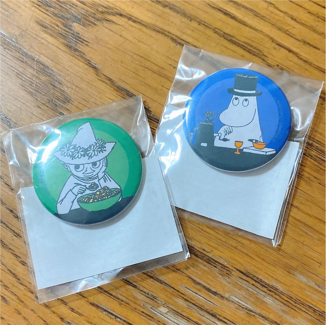 ムーミンマーケット　缶バッジ