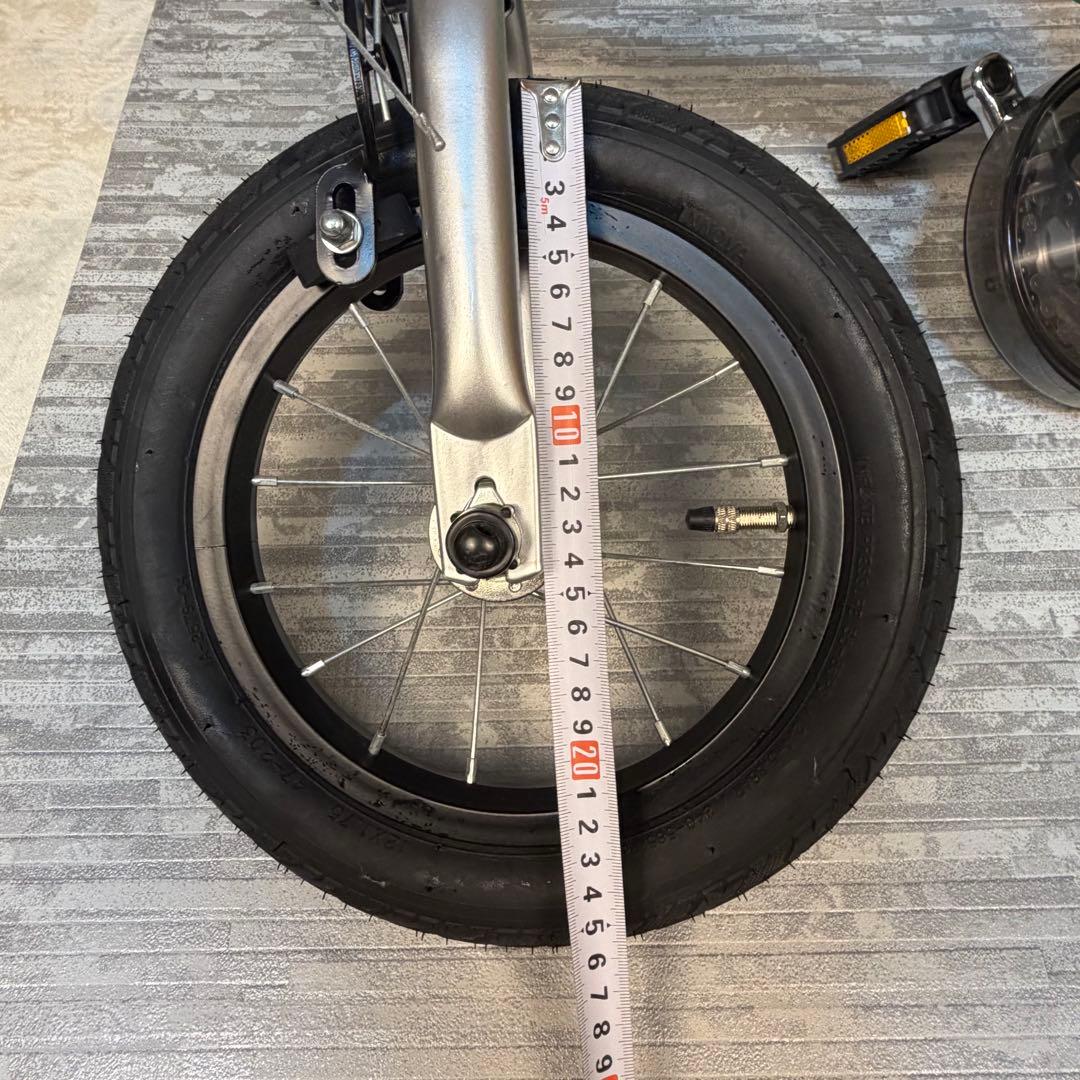 【美品】へんしんバイク　グリーン　自転車　キッズバイク　子供　12