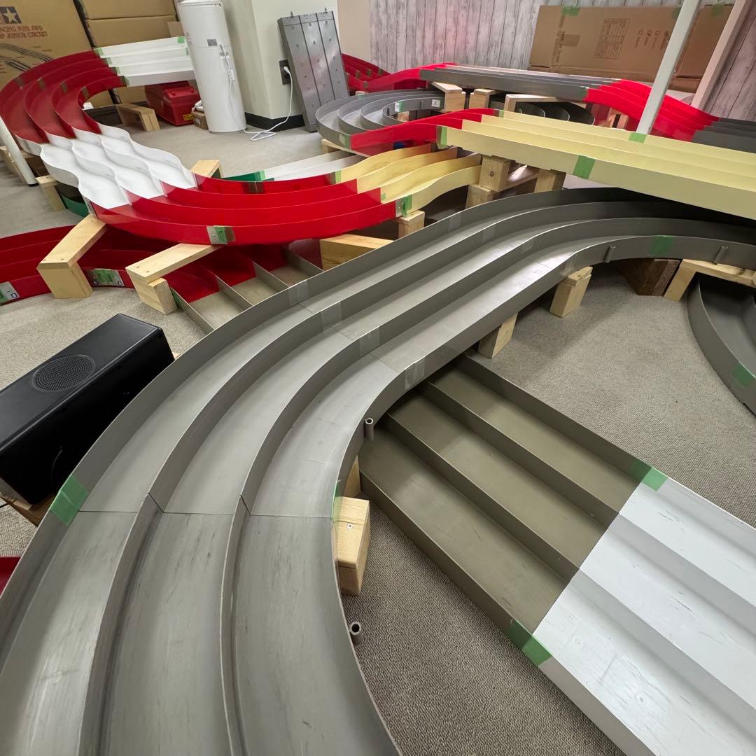 【やまめくん専用①】タミヤ　ミニ四駆コース　3レーン　立体コース