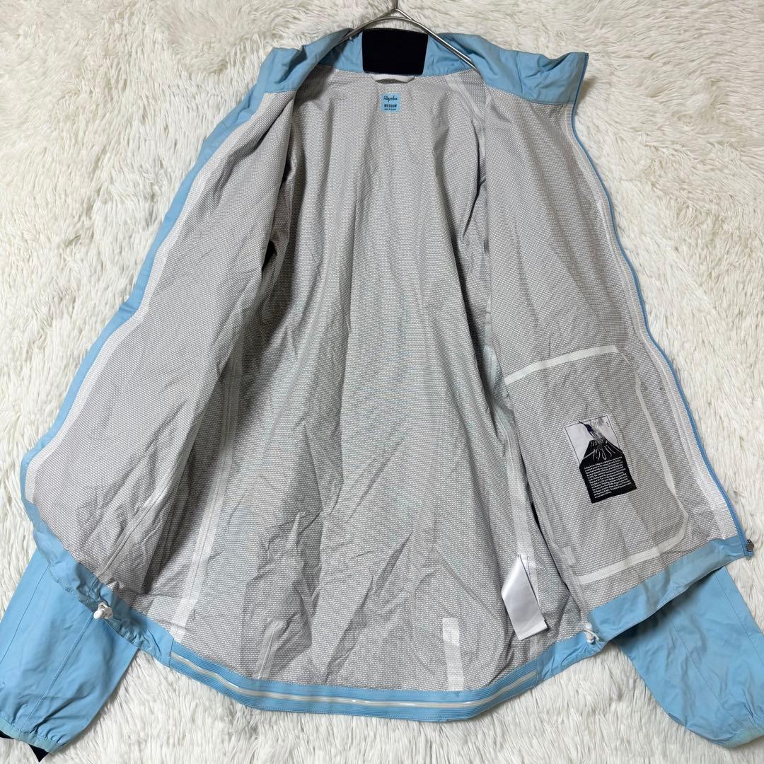 Rapha サイクリング レインジャケット M 水色 ジャンパー