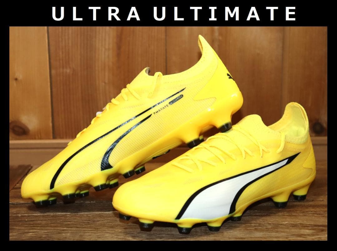 新品 PUMA ウルトラ アルティメット HG/AG スパイク 26cm　Ⓗ