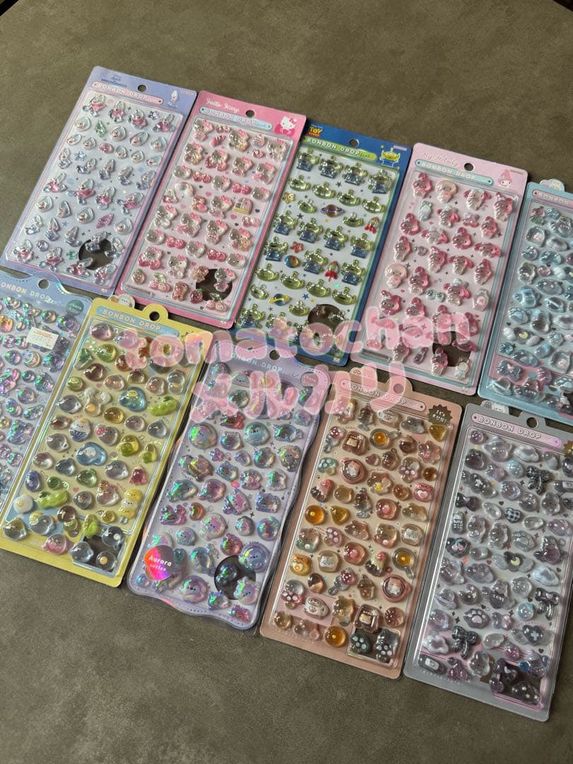 【正規品】新品未使用　ボンボンドロップシール まとめ売りレア 廃盤