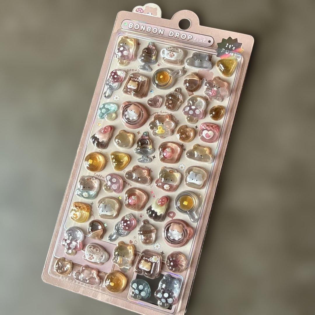 【正規品】新品未使用　ボンボンドロップシール まとめ売りレア 廃盤