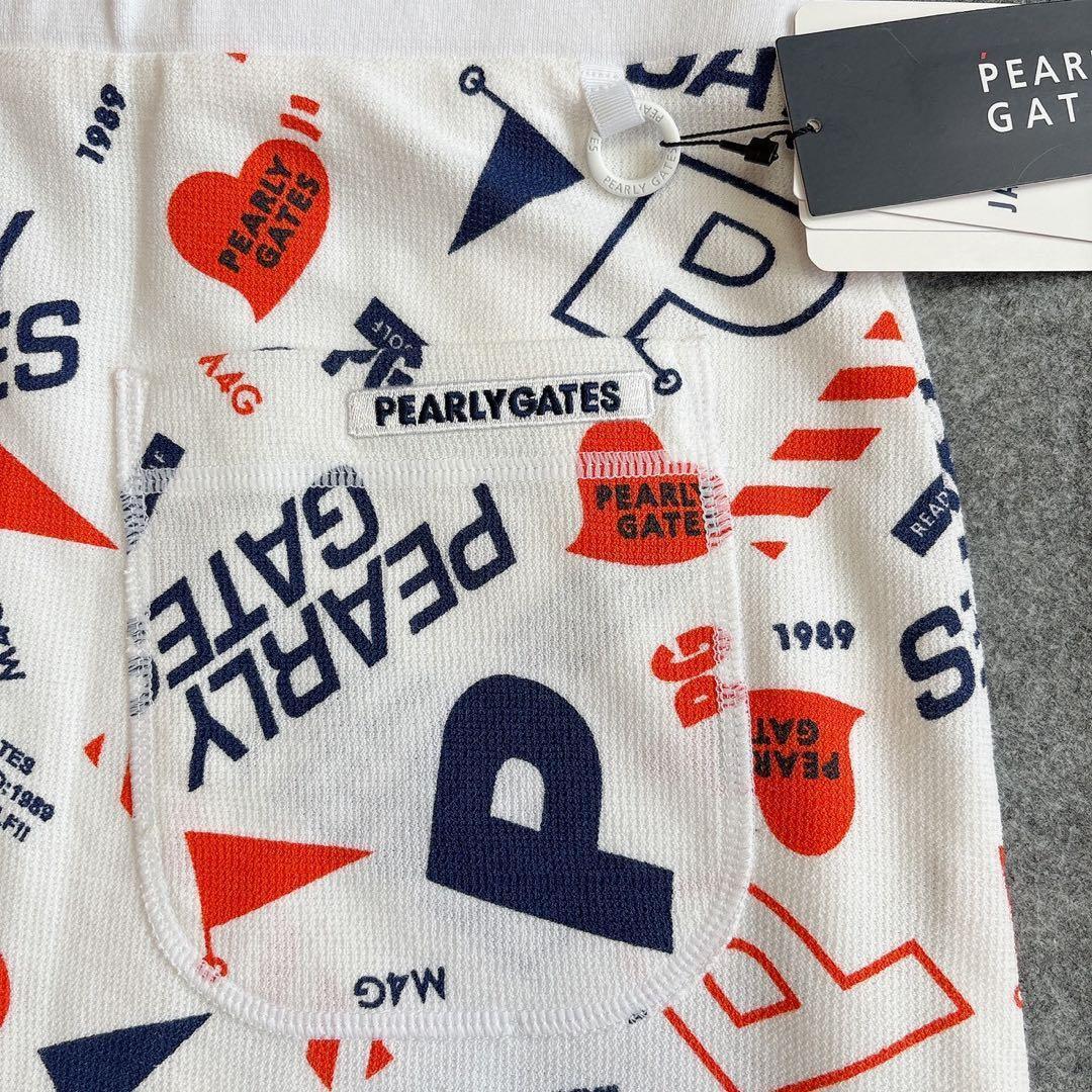 新品　パーリーゲイツ　近年　セットアップ　ポロシャツ　スカート　ホワイト