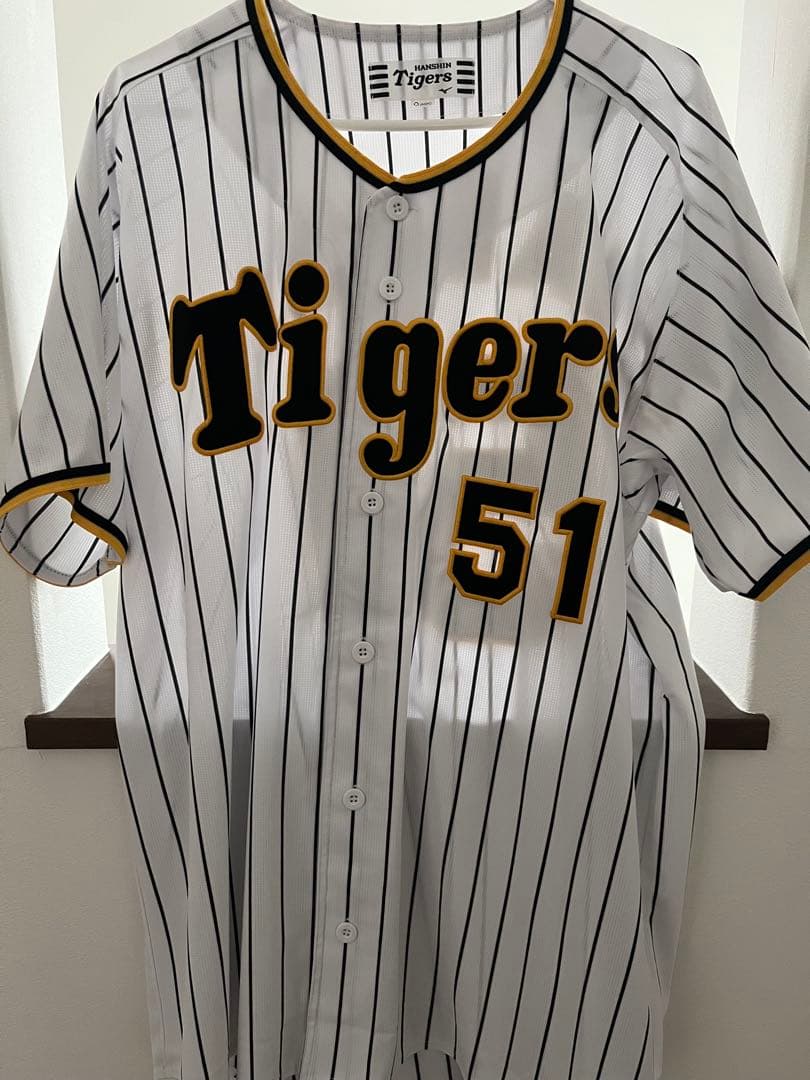 Hanshin Tigers ユニフォーム 51 NAKANO