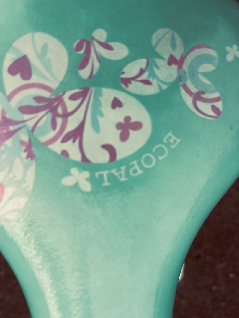 ブリヂストンの女の子向けジュニアサイクル「エコパル」22インチ（ミントカラー）