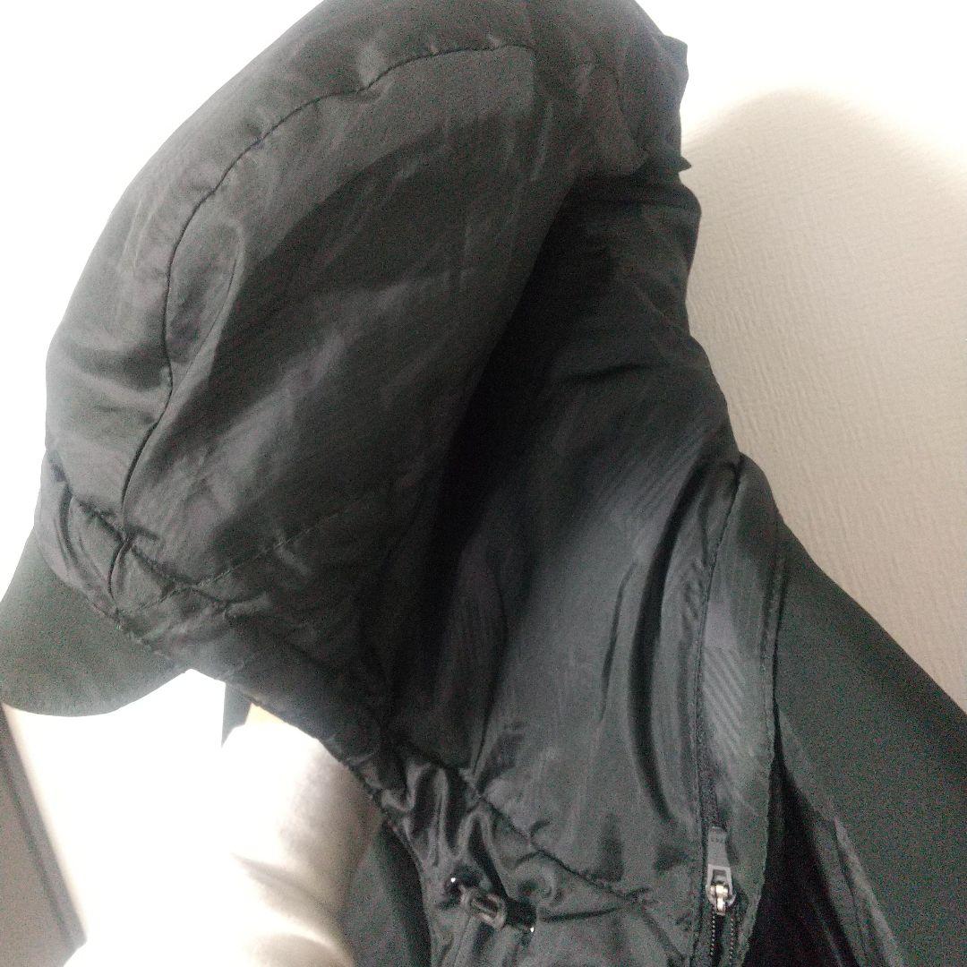 極美品 ニューバランス パデットハーフコート 黒 ユニセックス