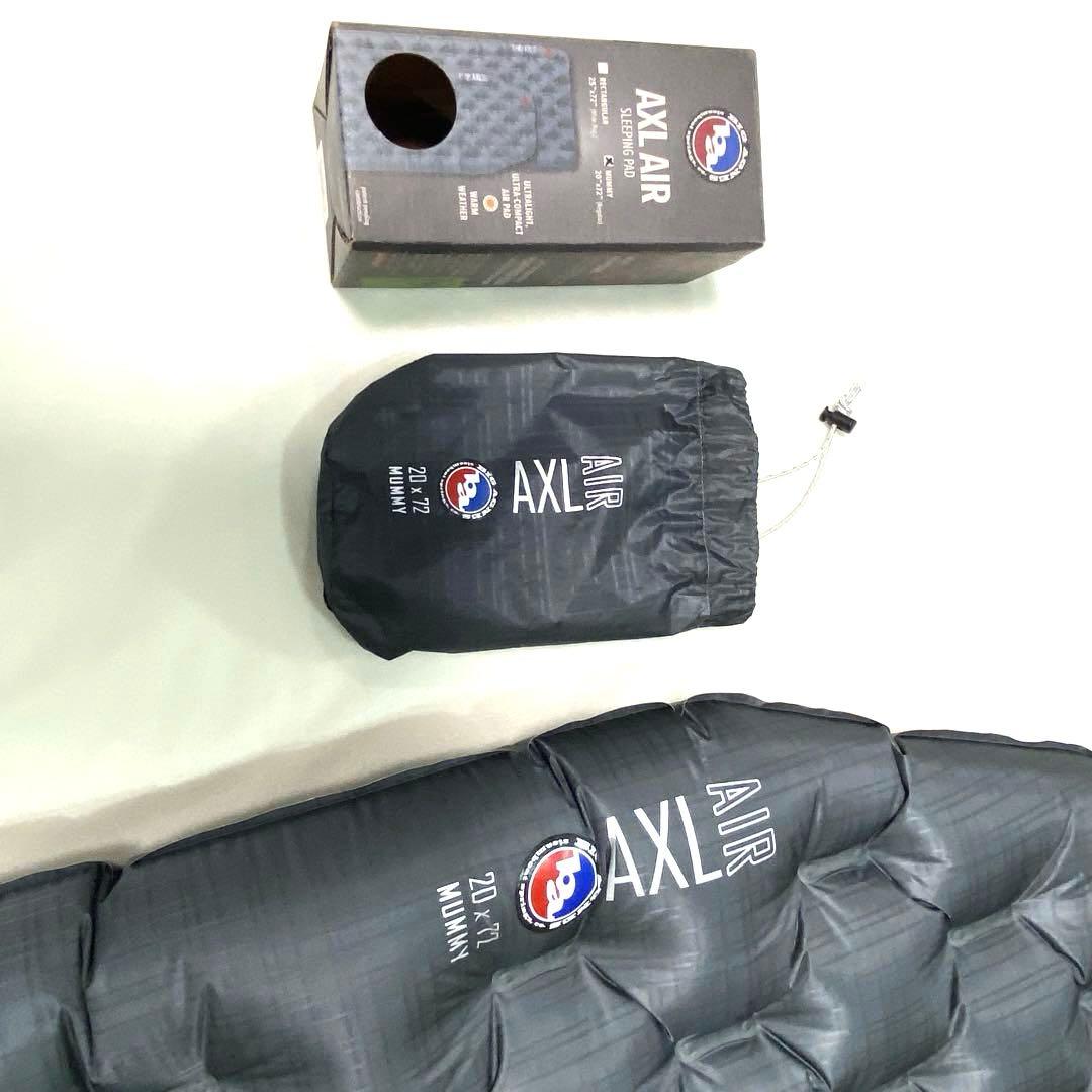 軽量 エアーマット と ポンプ ビックアグネス 登山 縦走 アウトドア 未使用品