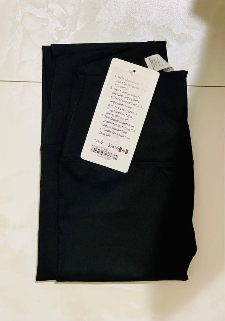 maa　lululemon Align25 レギンス　黒M(6)