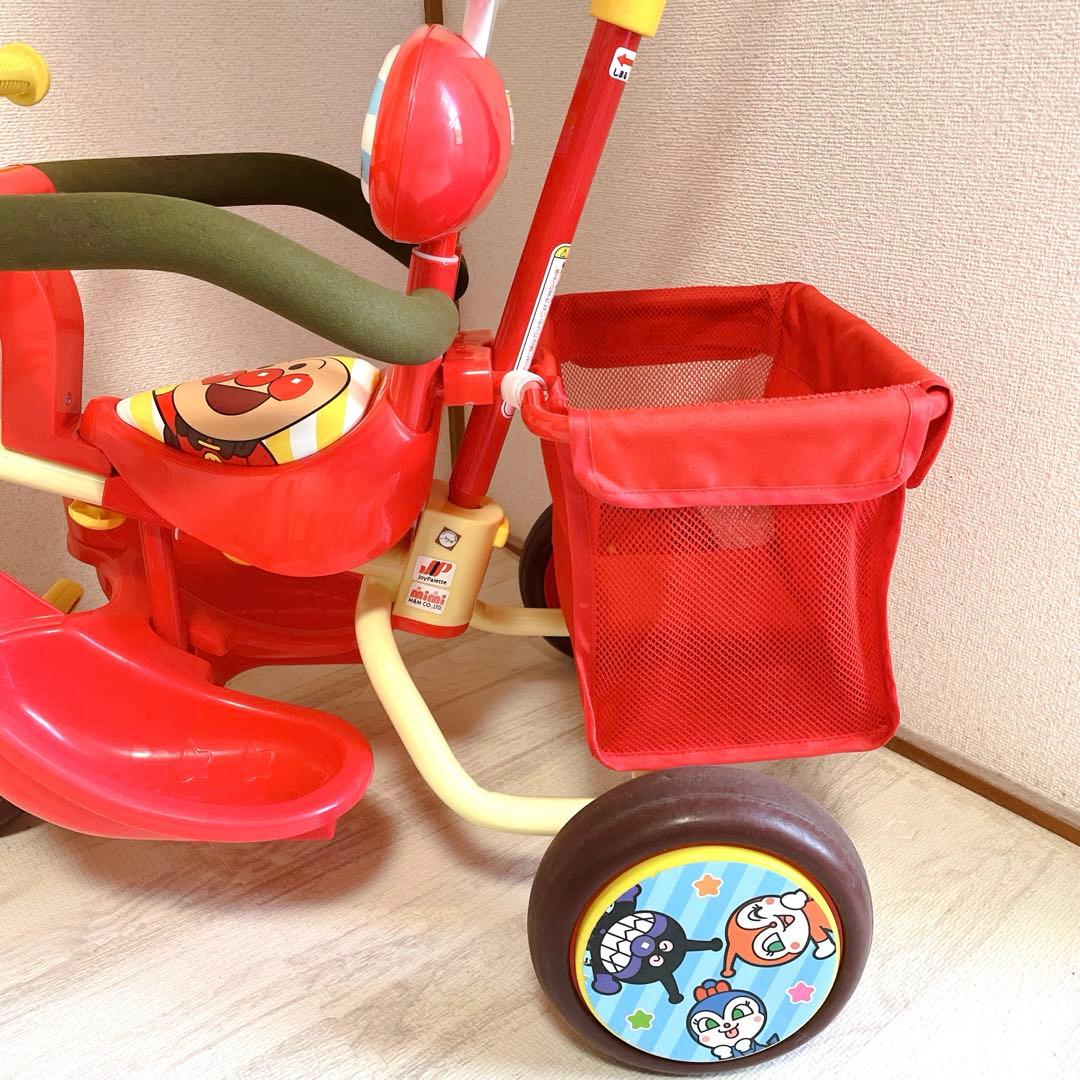 美品 エム・アンド・エム それいけ！アンパンマン デラックスII 三輪車 レッド