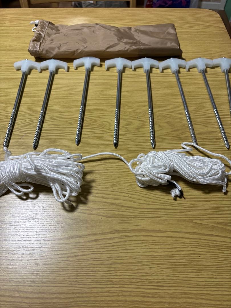 【新品　未使用】　Dod いつかのタープ　アイボリー　タン　ヘキサタープ