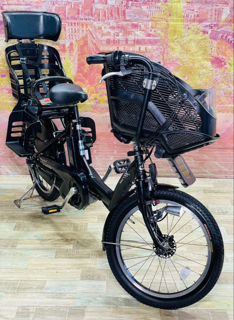 ZK3727 電動自転車 ブリヂストン アンジェリーノ 子供乗せ 20インチ