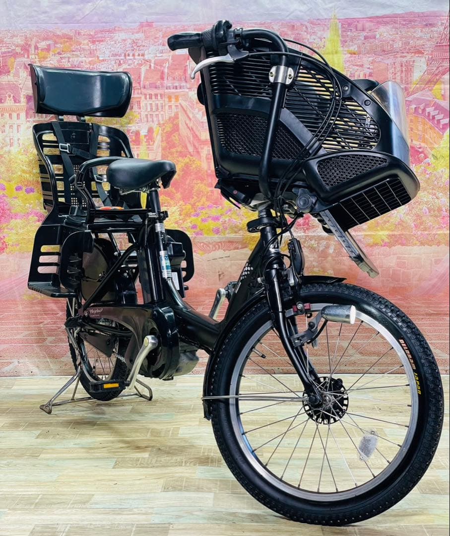 ZK3727 電動自転車 ブリヂストン アンジェリーノ 子供乗せ 20インチ
