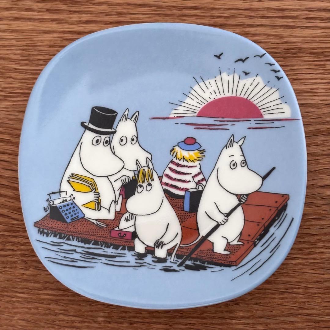 ARABIA ムーミン ウォールプレート 1991年Sunset 飾り皿