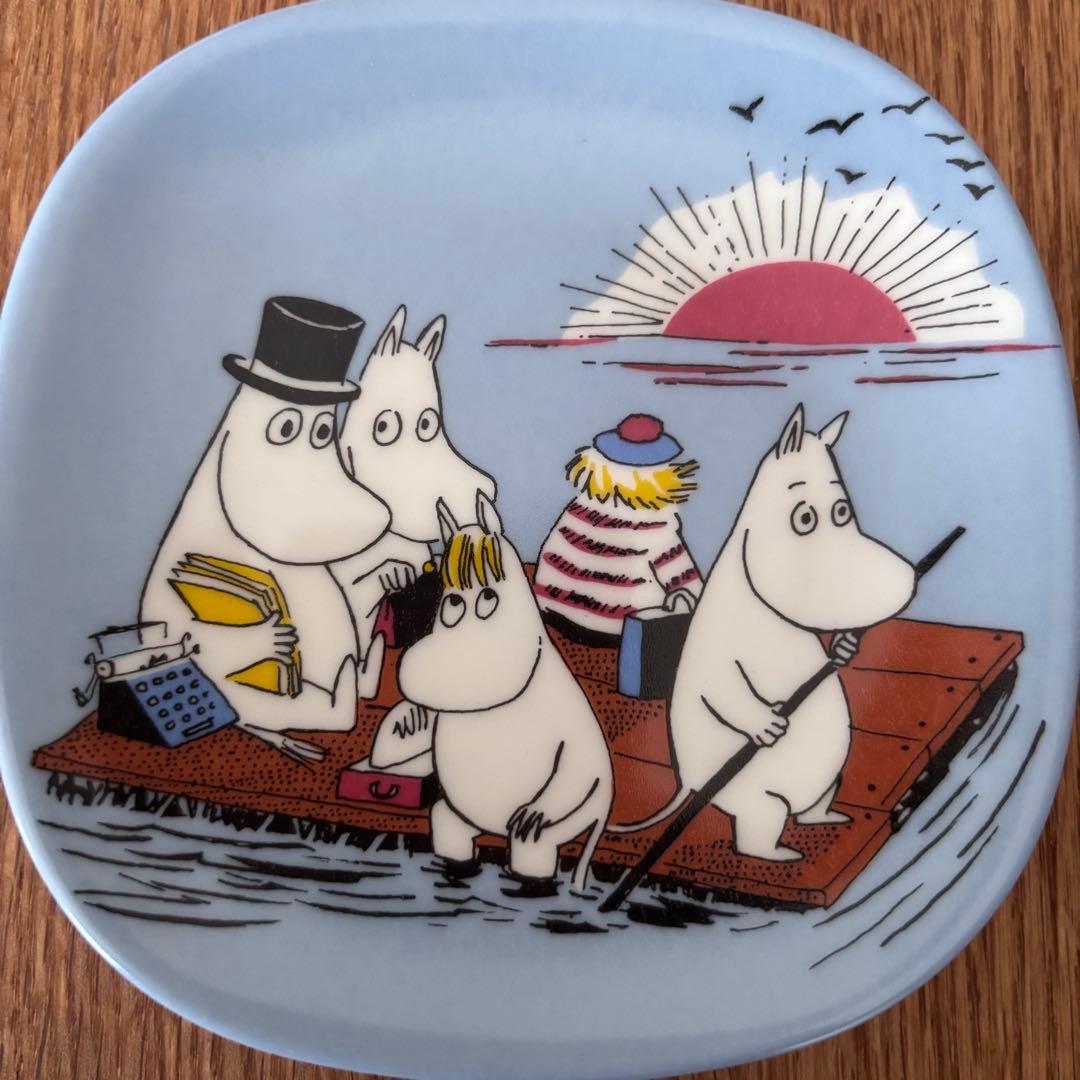 ARABIA ムーミン ウォールプレート 1991年Sunset 飾り皿