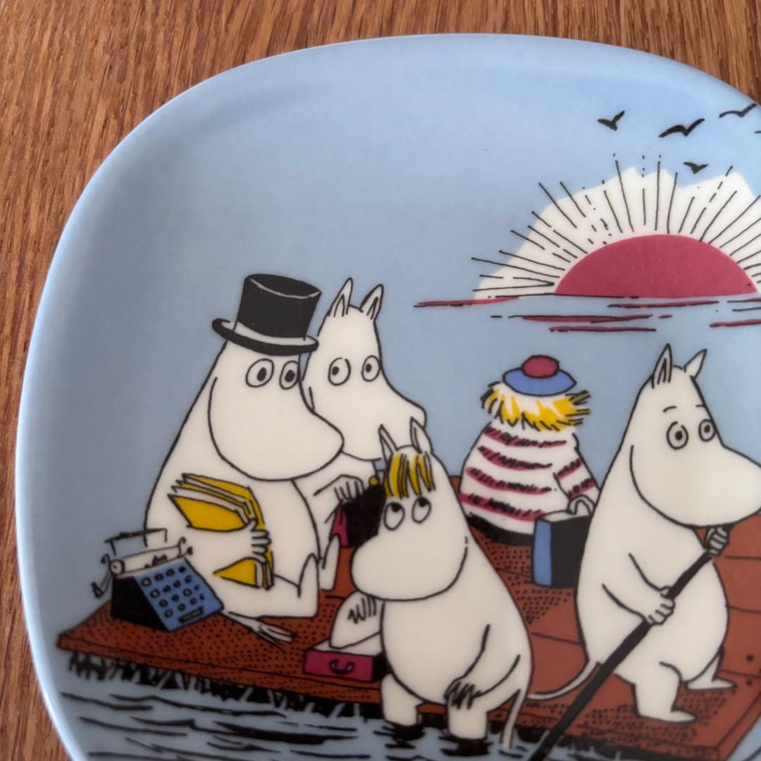 ARABIA ムーミン ウォールプレート 1991年Sunset 飾り皿