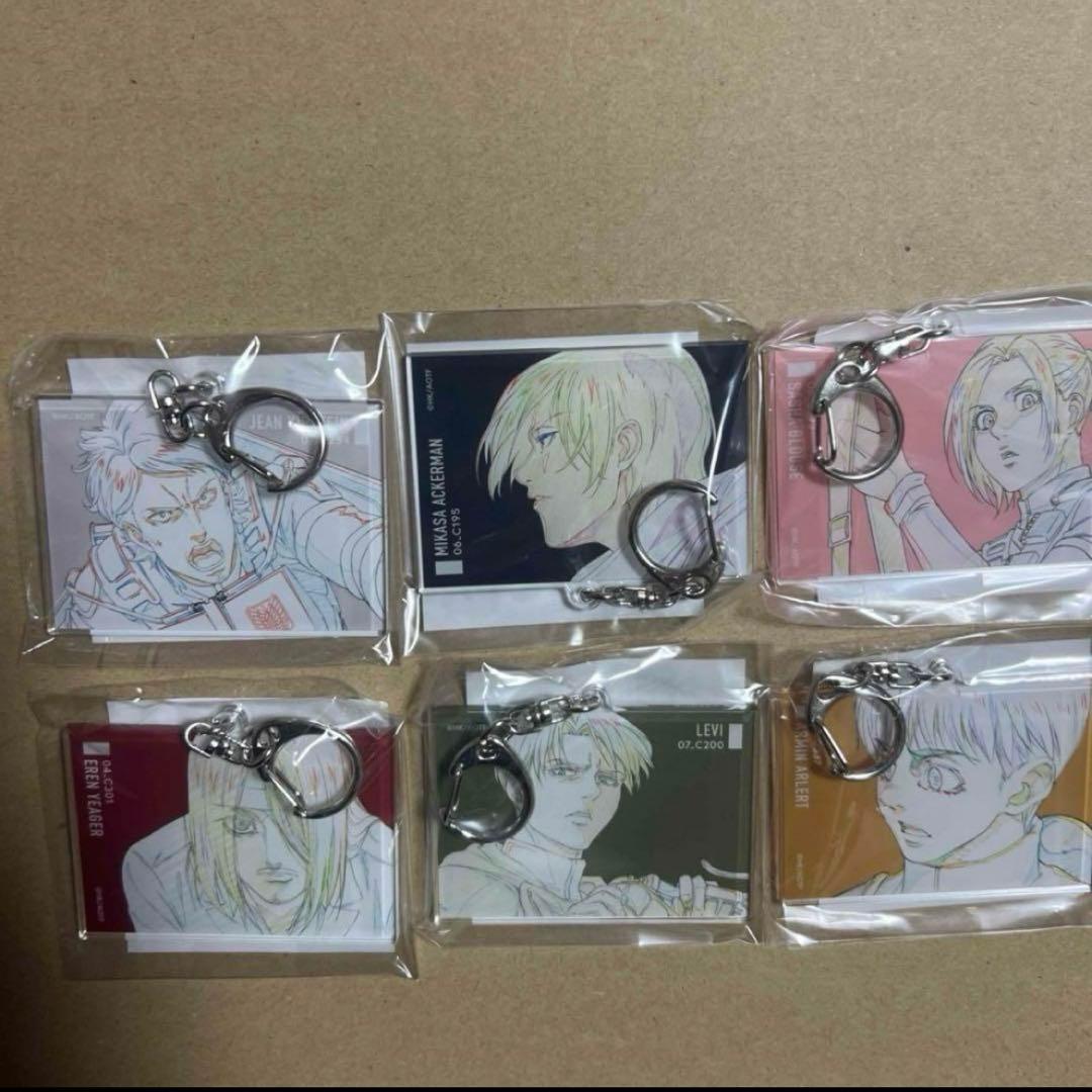 進撃の巨人 原画アクリルキーホルダー MAPPA