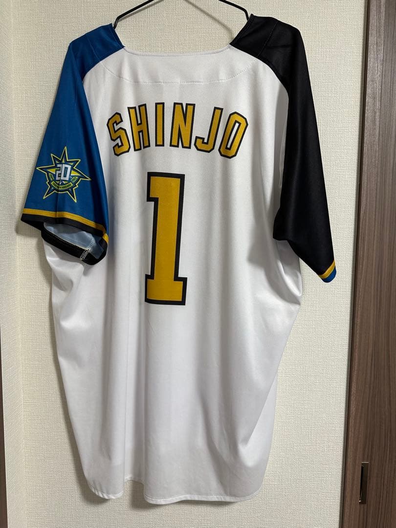 新庄剛志　ファイターズ20周年ユニフォーム　ファンクラブ限定　XL