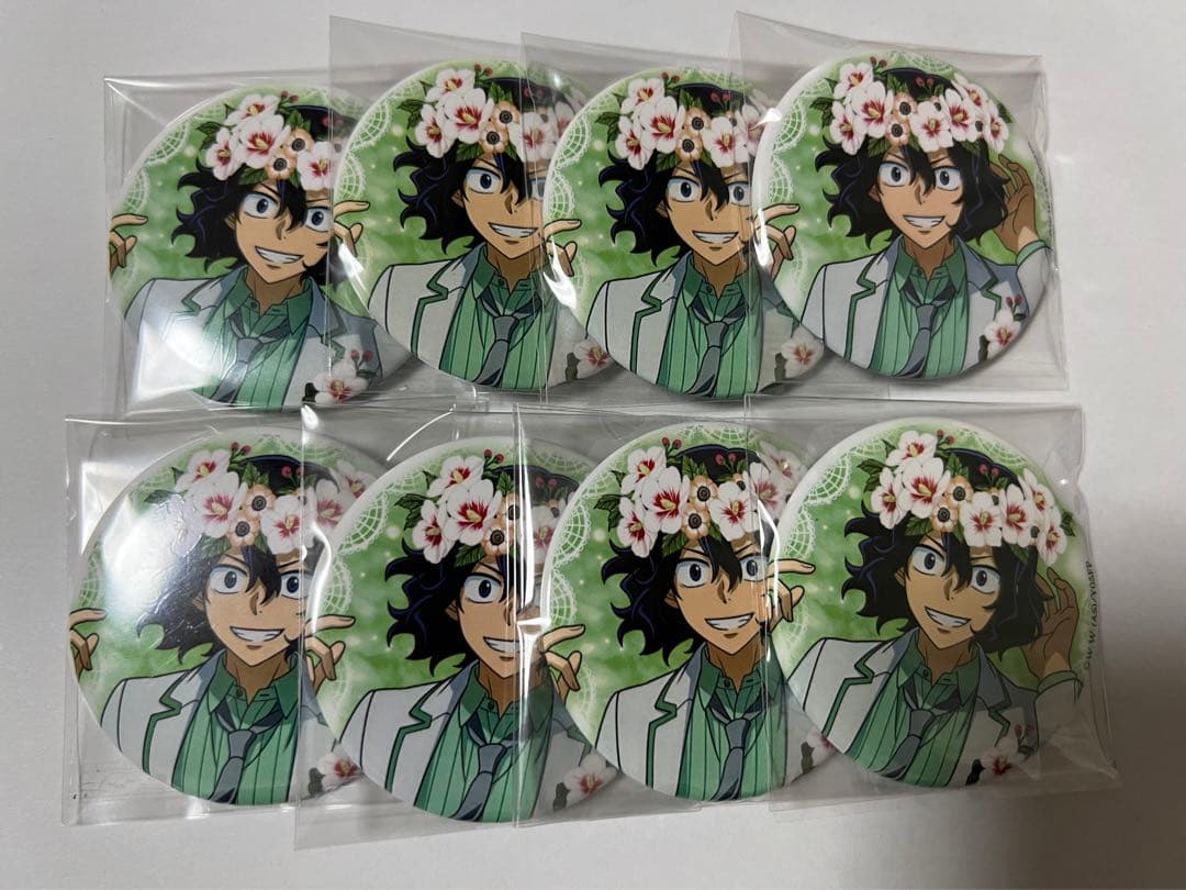 【弱虫ペダル】バースデーフラワー 缶バッチ 手嶋純太セット