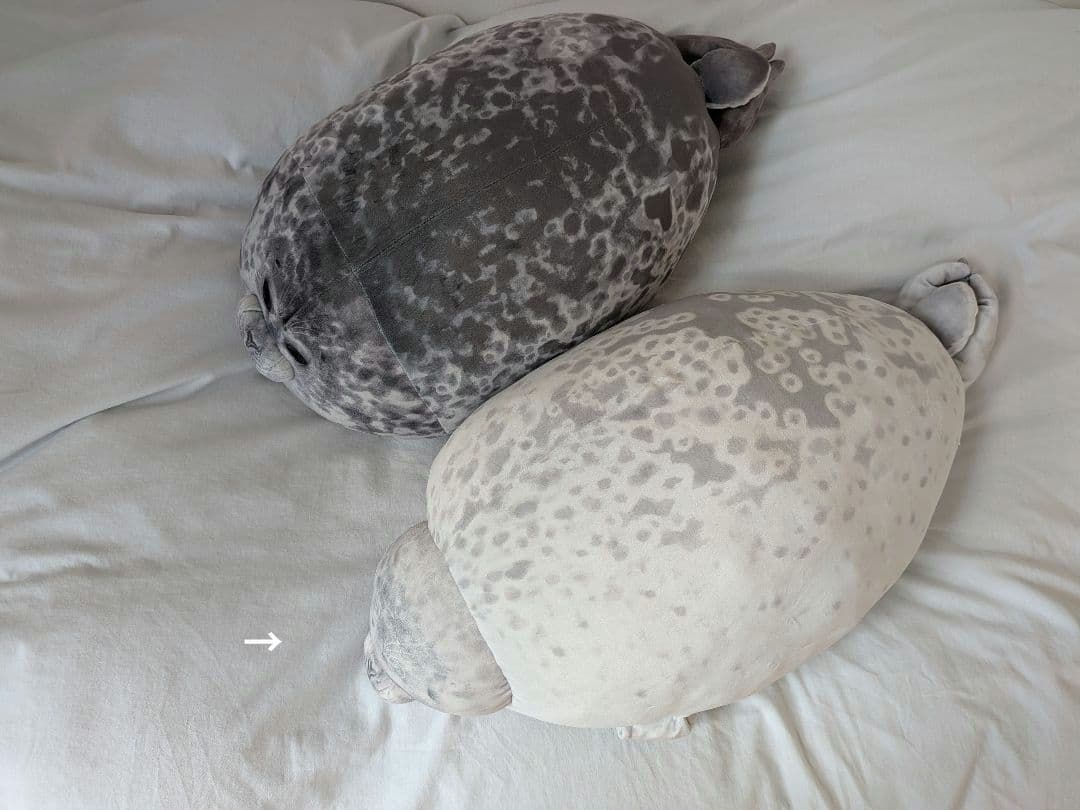 YOU+MORE! のほほんアザラシアラレちゃん もっちりビッグクッション