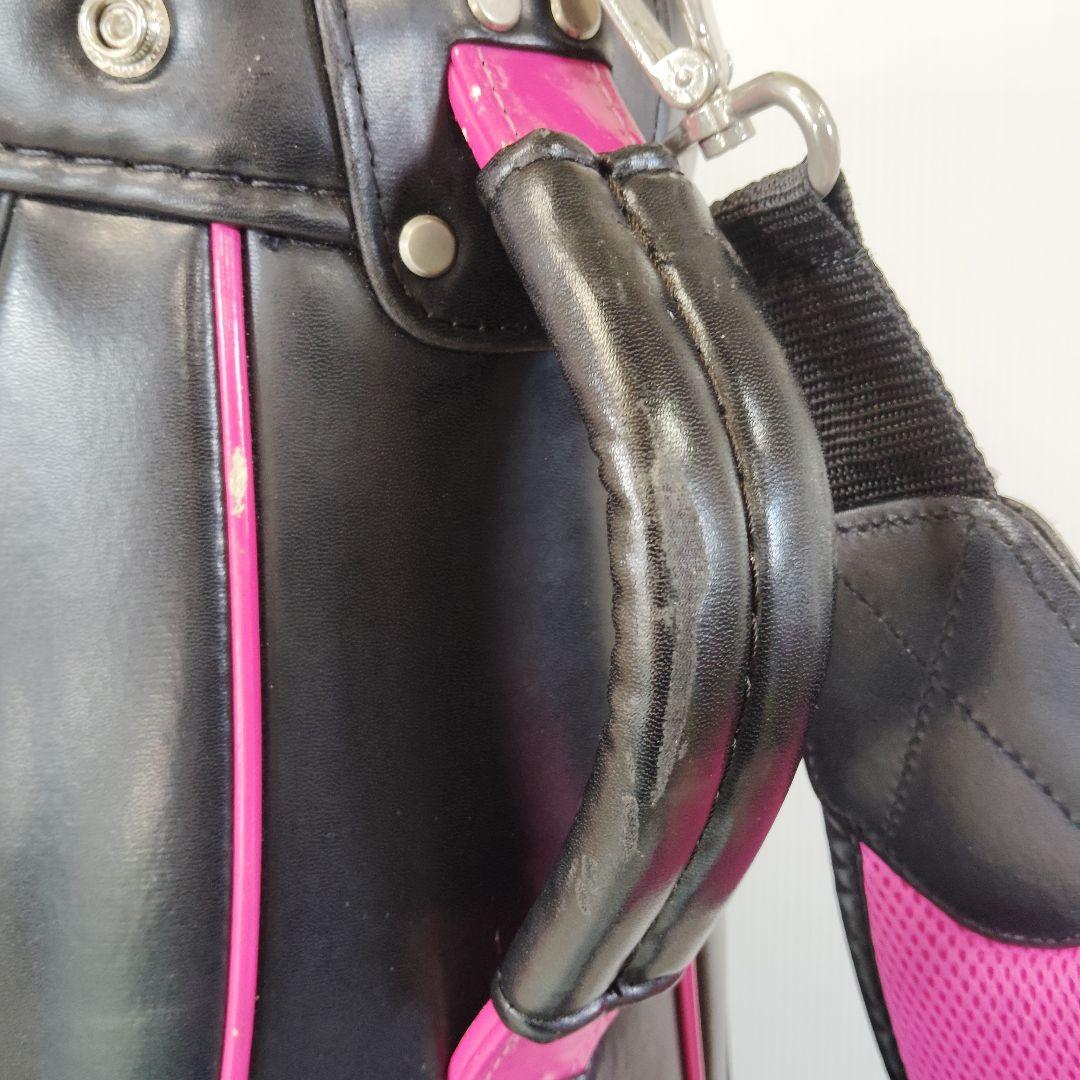 レディース☆adidas アディダス キャディバッグ ブラック/ピンク