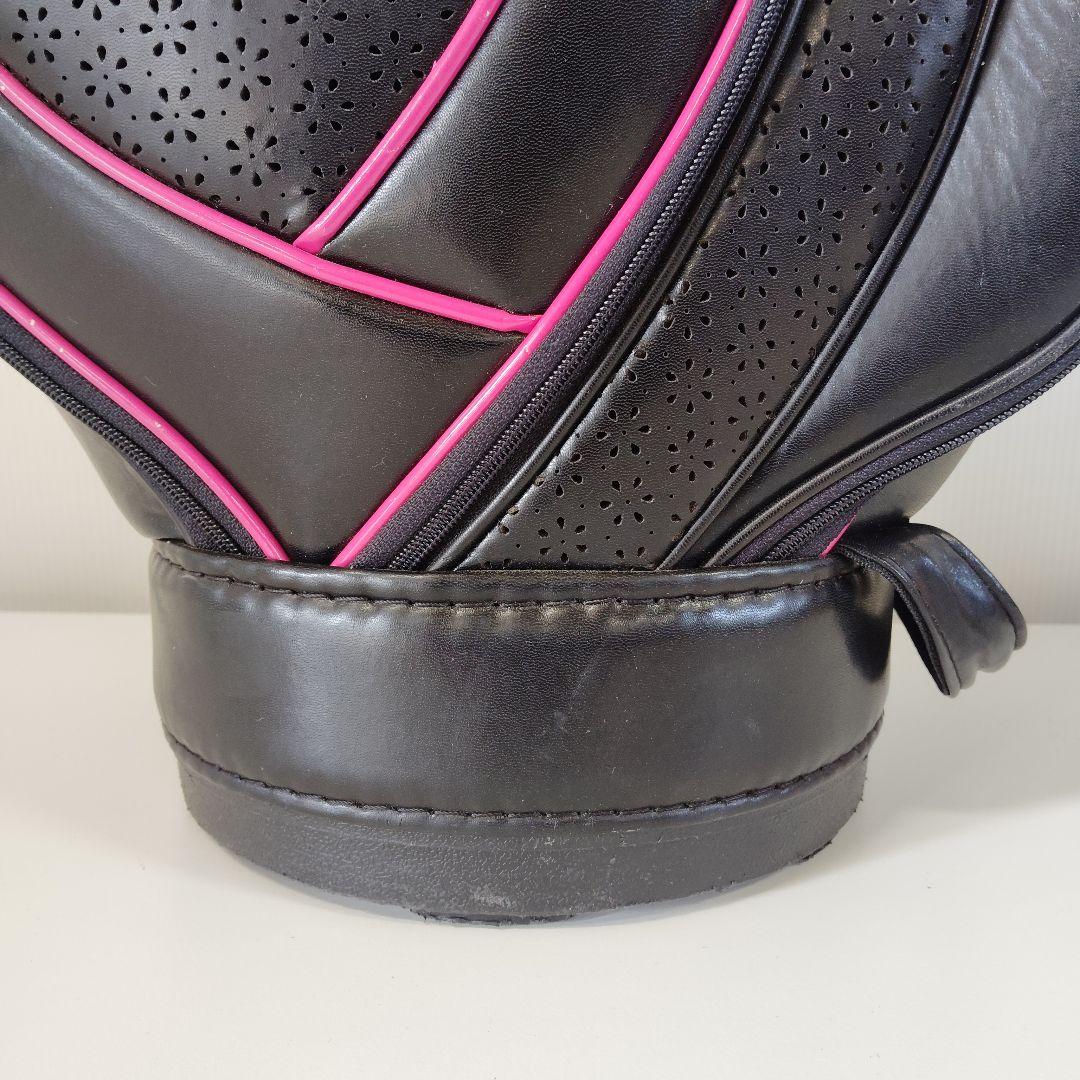 レディース☆adidas アディダス キャディバッグ ブラック/ピンク