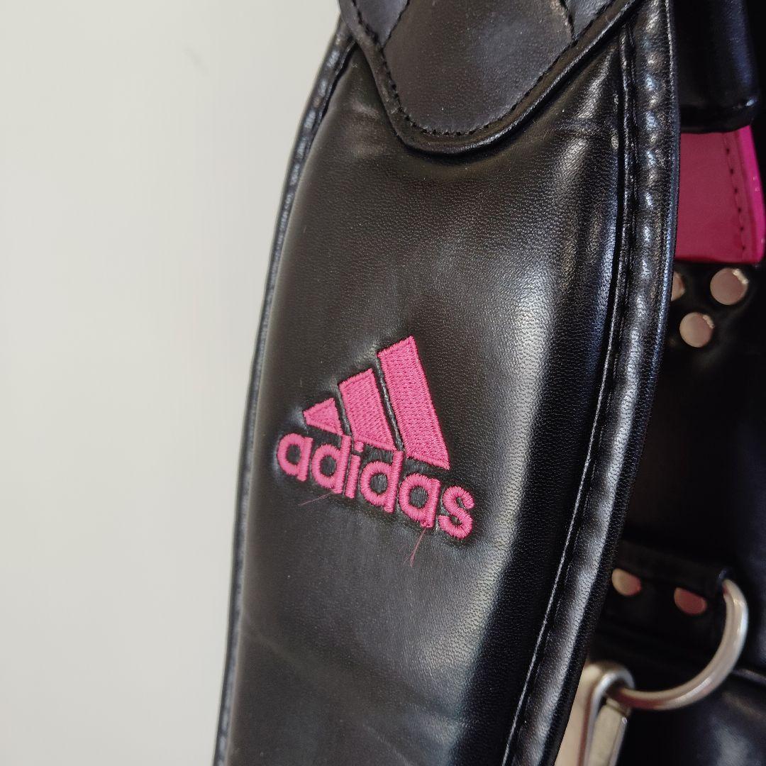 レディース☆adidas アディダス キャディバッグ ブラック/ピンク