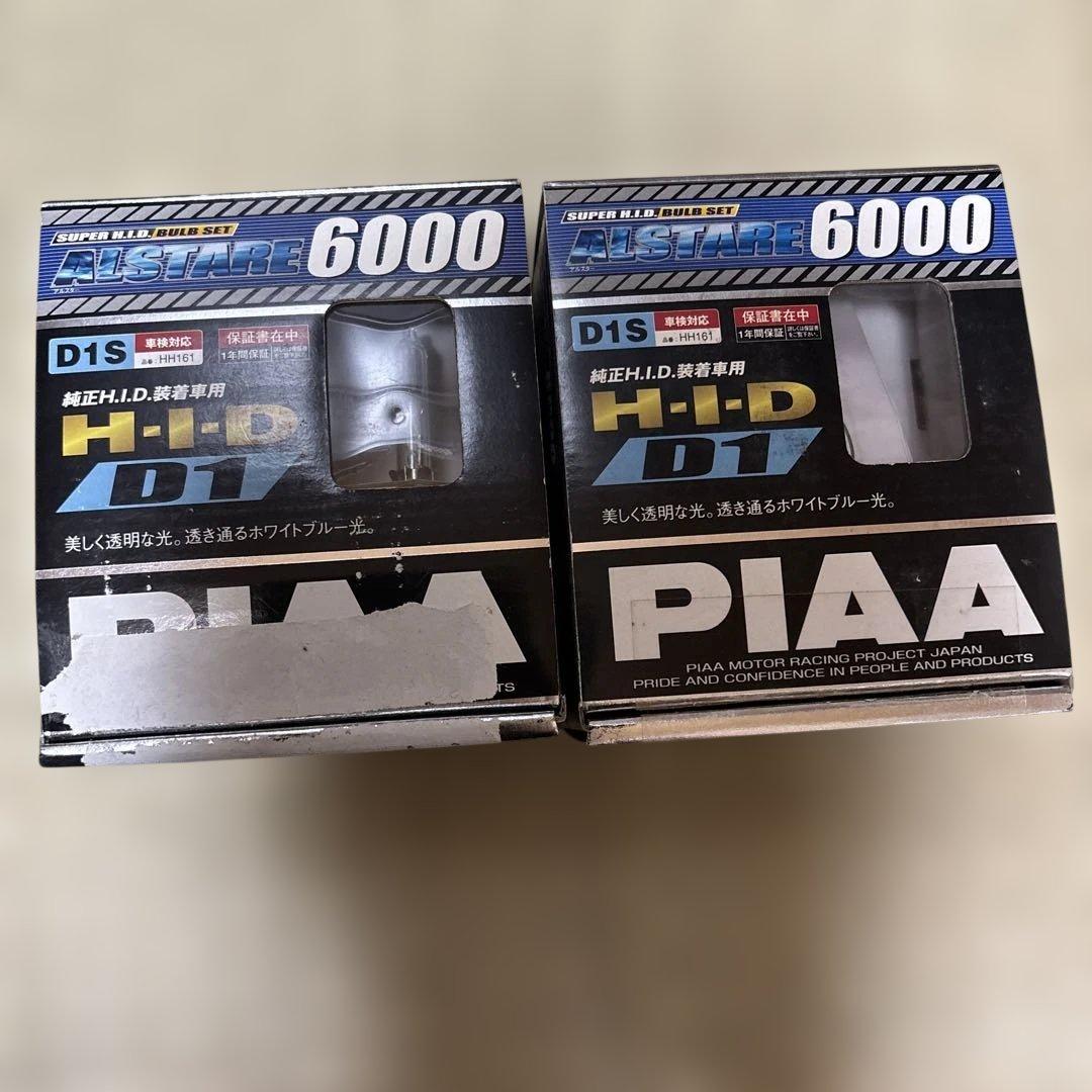 PIAA D1S HIDバルブセット 6000K