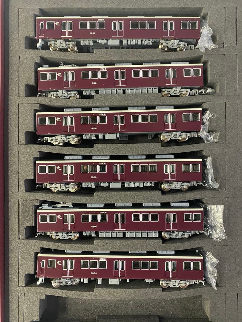 ノ*ラ様 阪急5000系5001編成 阪急 今津北線Nゲージ ライト点灯化 ショ