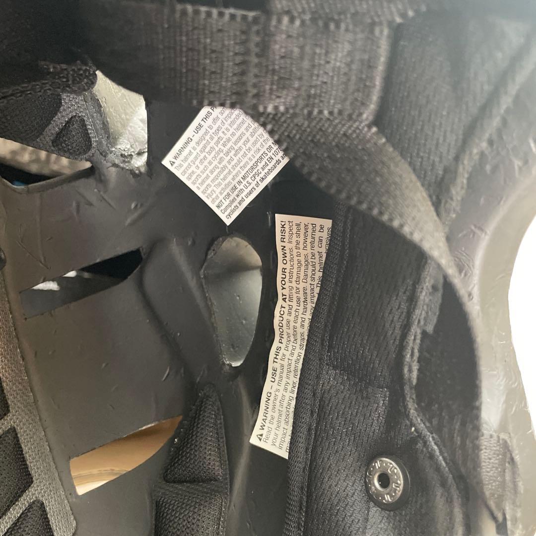 bern ALLSTON ZIP MOLD S-M バイザーヘルメット ホワイト