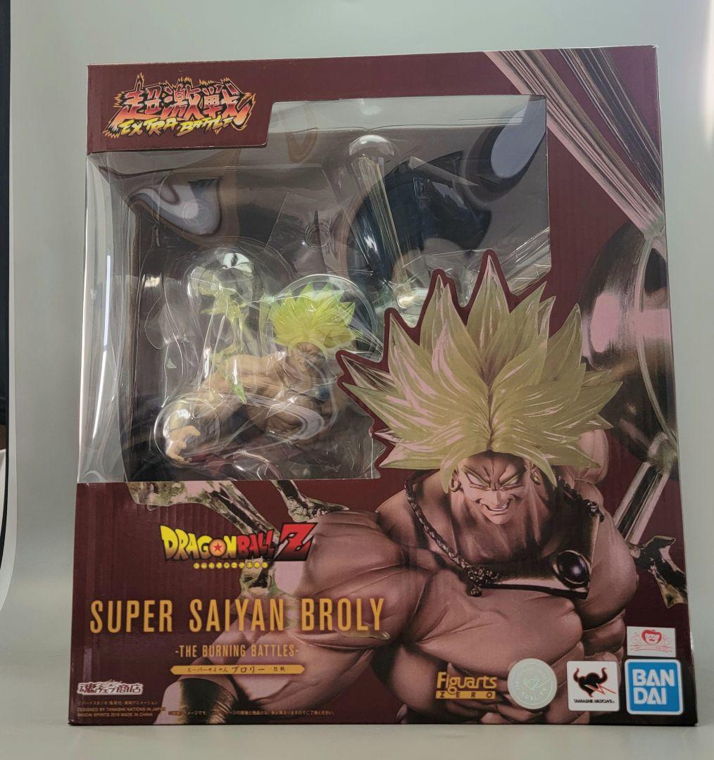 開封品 ドラゴンボールＺ フィギュアーツZERO スーパーサイヤ人ブロリー 烈戦