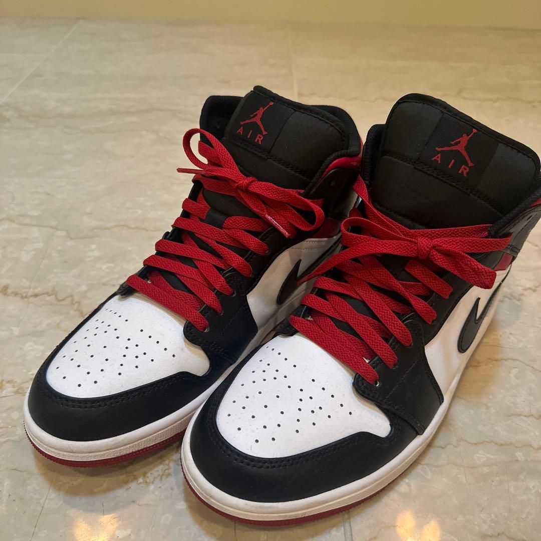 【美品】Nike Air Jordan 1 Mid ジョーダン1 メンズ28.0