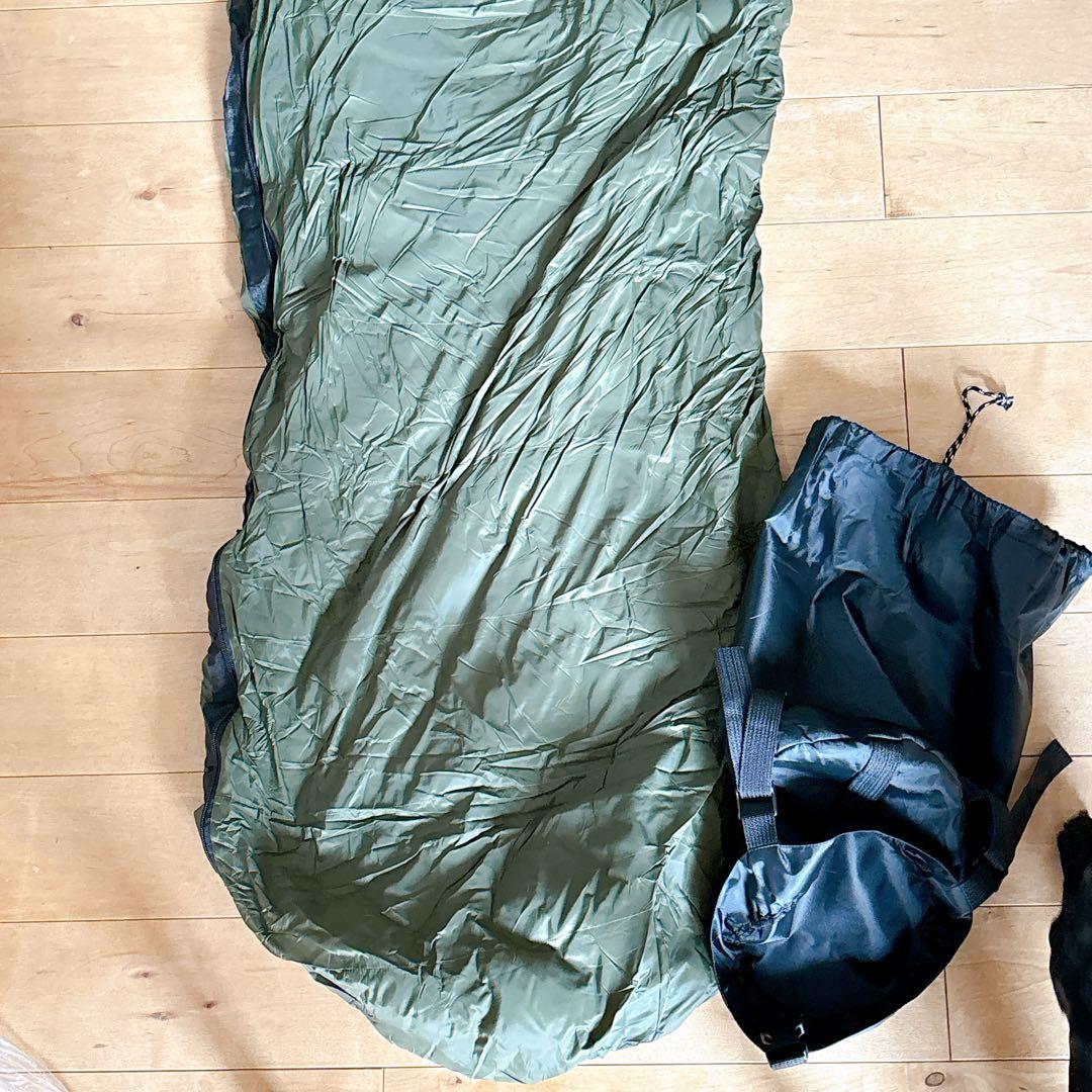 ☆ ダウンシュラフ 秋冬春用 寝袋 ダウン マミー型 コンパクト アウトドア