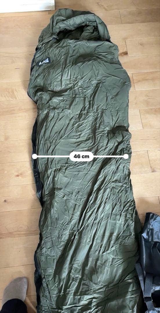 ☆ ダウンシュラフ 秋冬春用 寝袋 ダウン マミー型 コンパクト アウトドア