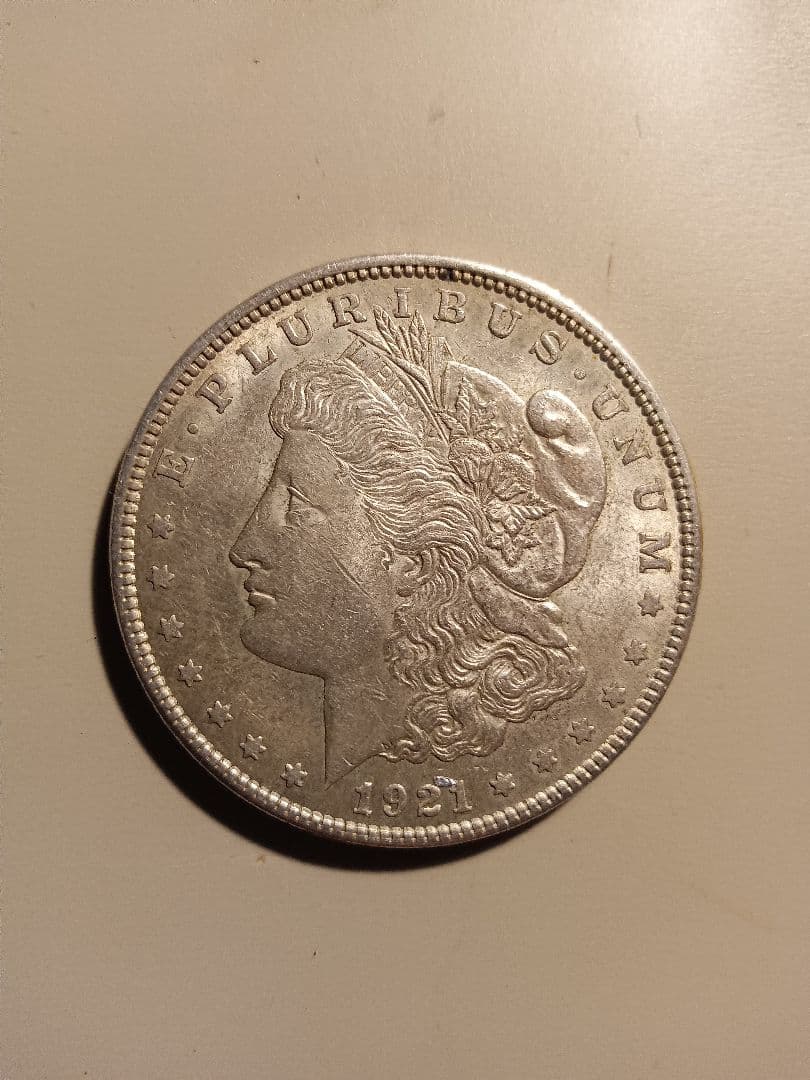 1921年 モーガン・シルバーダラー 1ドル銀貨 銀0.900 アメリカ