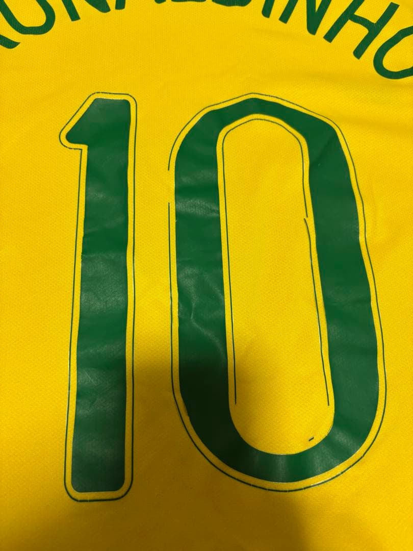ブラジル代表 ロナウジーニョ 10 ユニフォーム NIKE サッカー