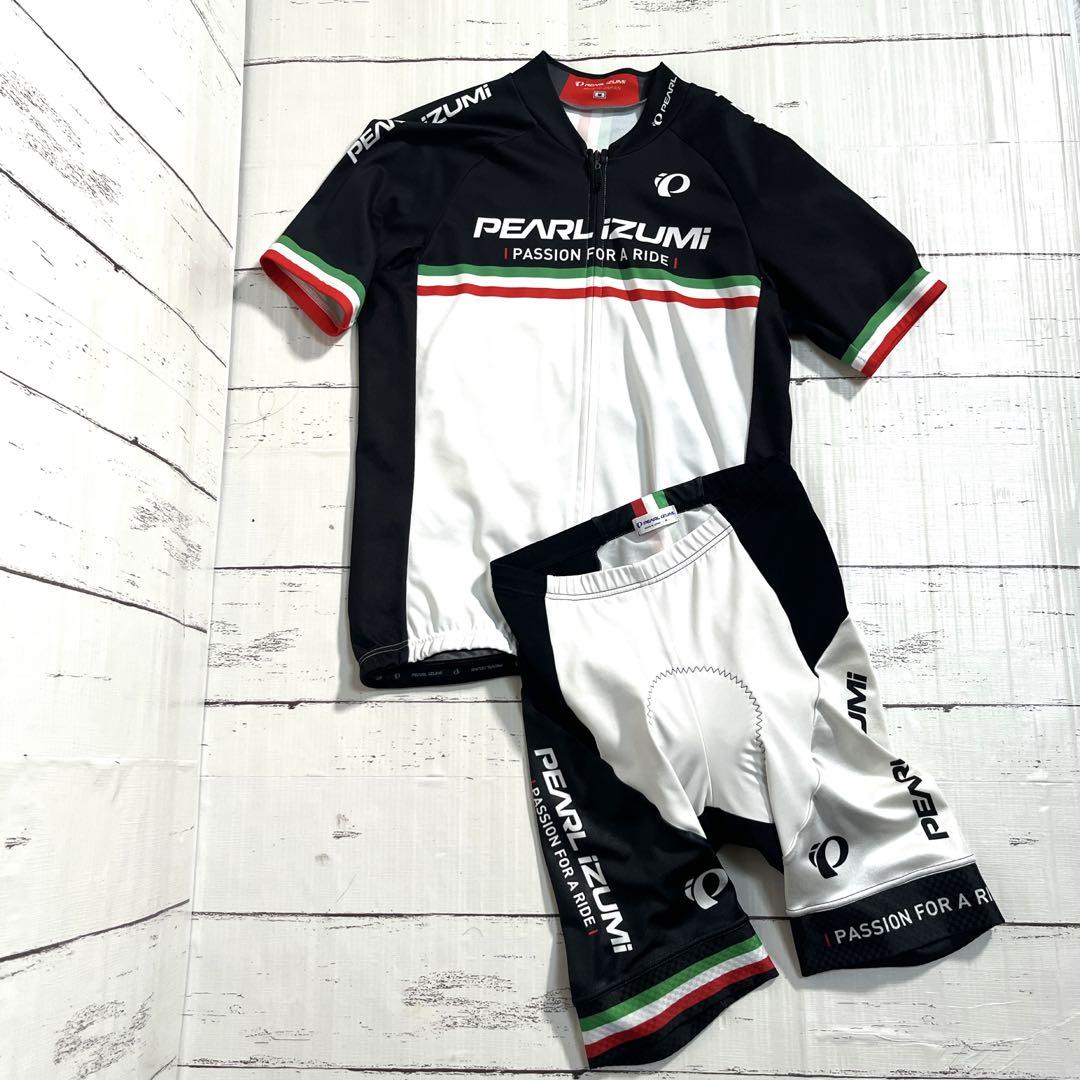 PEARL iZUMi 半袖ジャージ パンツ セットアップ Mサイズ